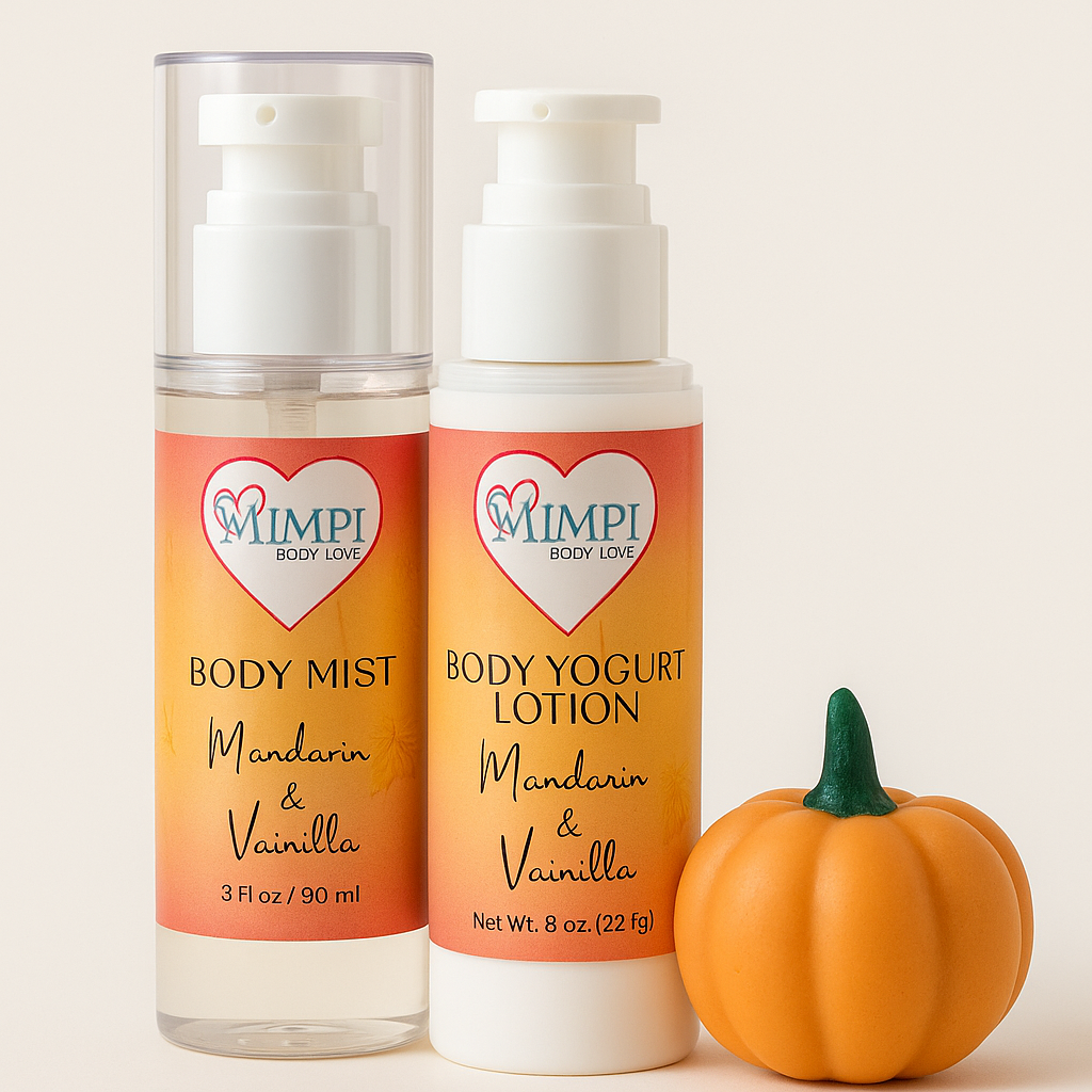 Kit Tentaciones de Otoño – Mandarine & Vainilla (Mist + Lotion + Jabón Calabaza)