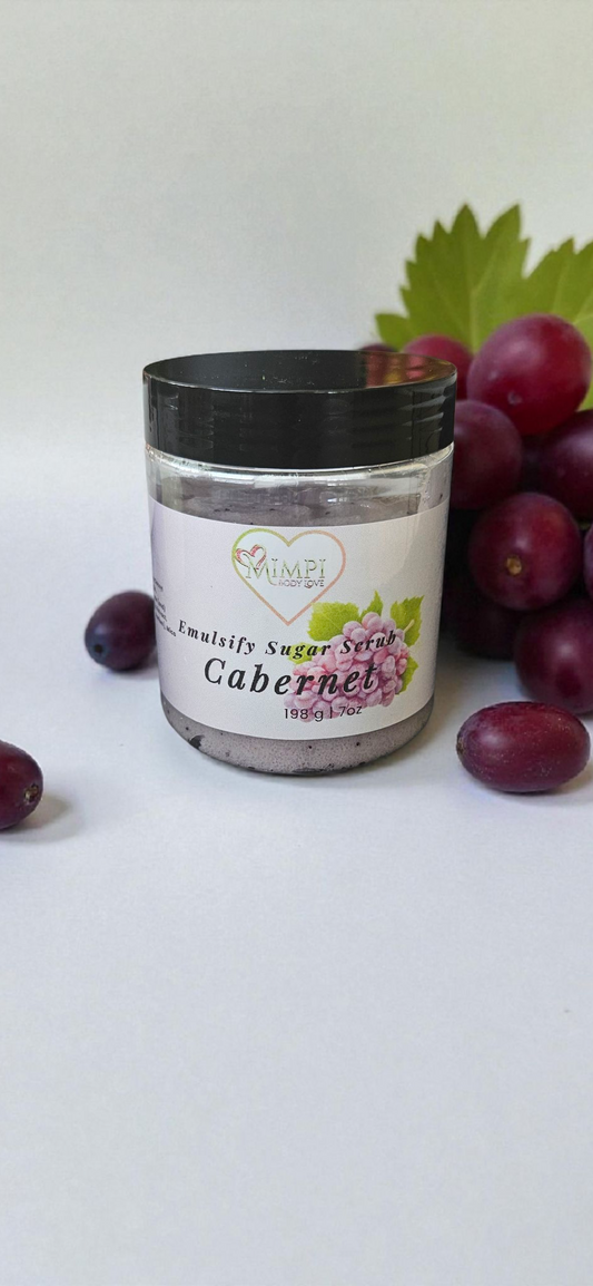 Cabernet Sugar Scrub