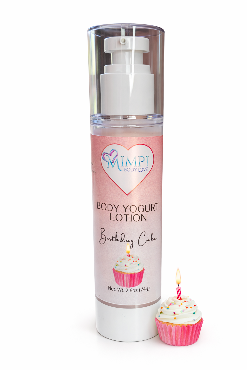 Birthday cake Body Yogurt Lotion