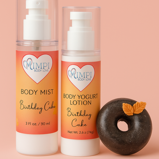 Kit Tentaciones de Otoño – Birthday Cake (Mist + Lotion + Jabón Dona)